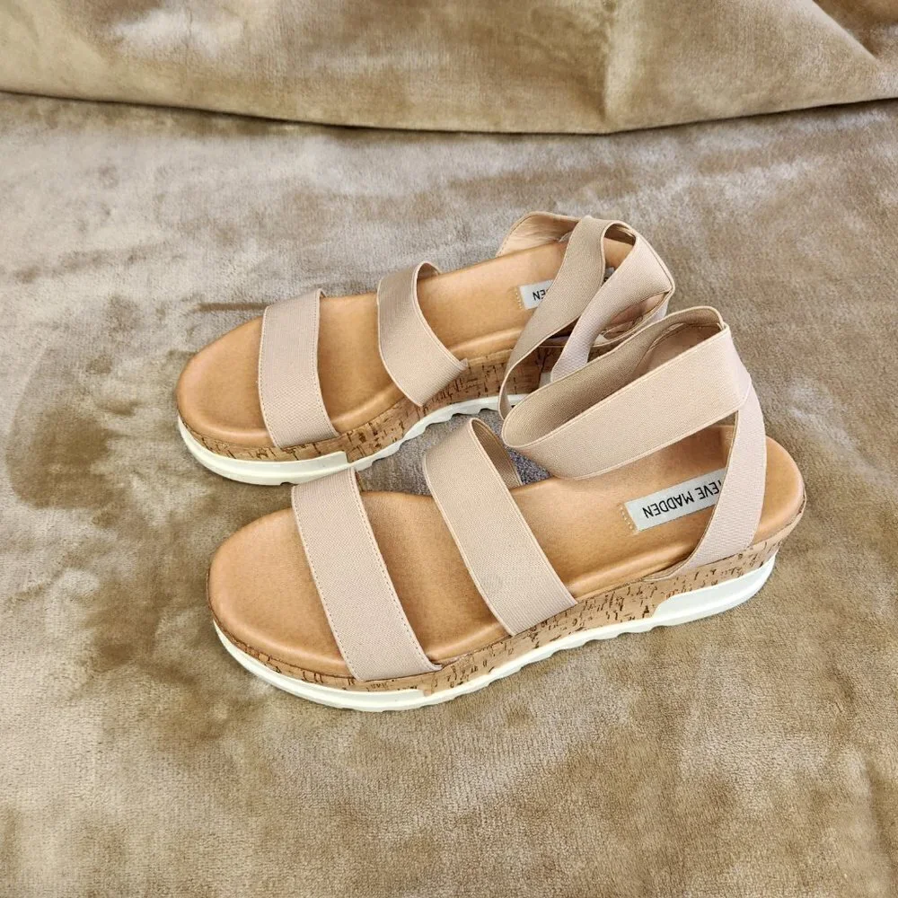 Steve Madden Ankle Strap Platform Wedge